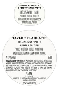 Taylor Fladgate 325th Anniversary Reserve Tawny Port Back Label