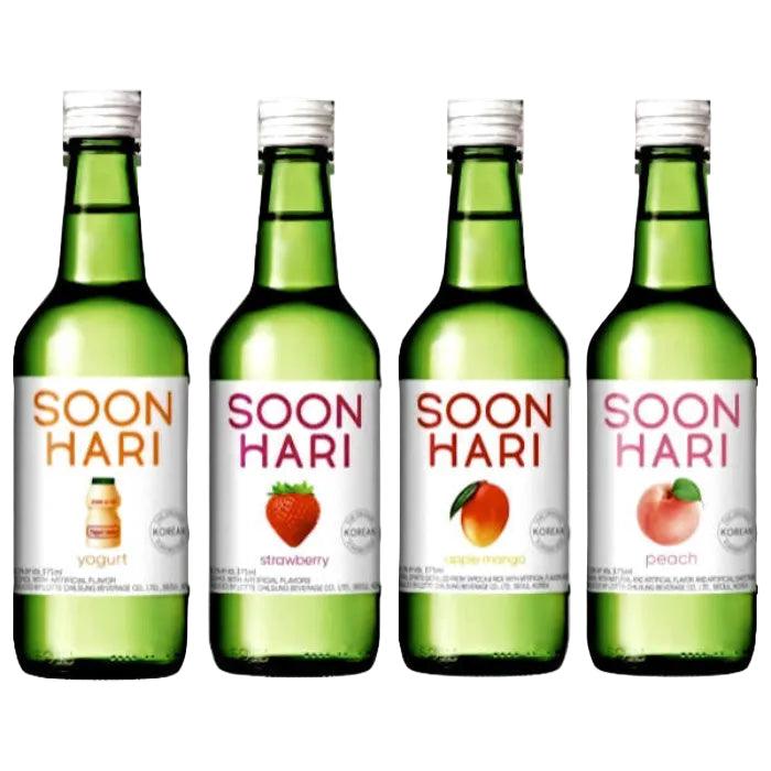 Soon Hari Soju Variety 4 Pack Bottles