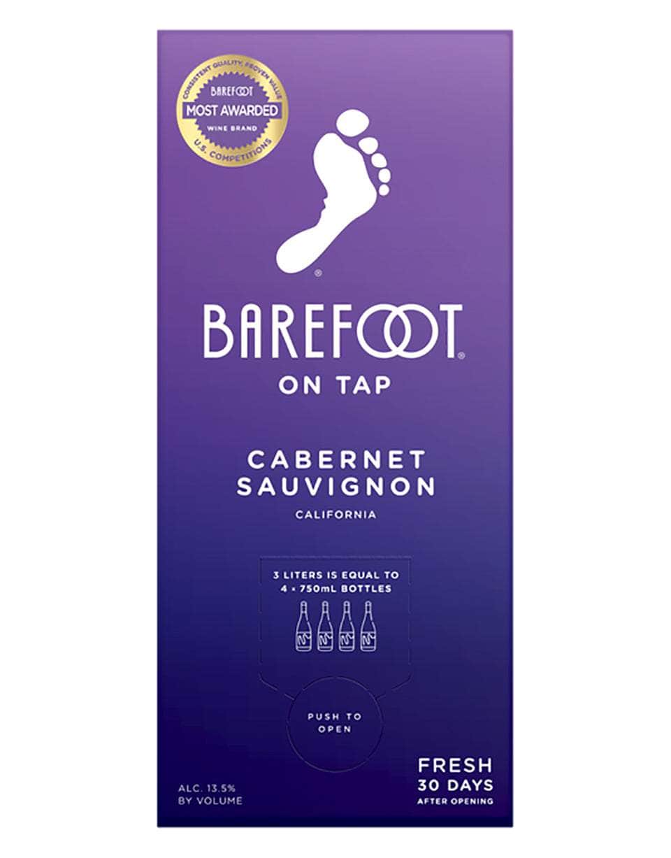 Buy Barefoot On Tap Cabernet Sauvignon 3 Liter Box