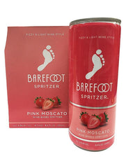 Barefoot Spritzer Pink Moscato Can