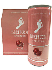 Barefoot Spritzer Rosé 4 Pack Can's