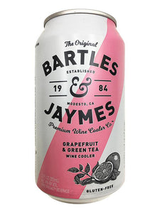 Bartles and Jaymes Grapefruit and Green Tea Mini Can 12oz
