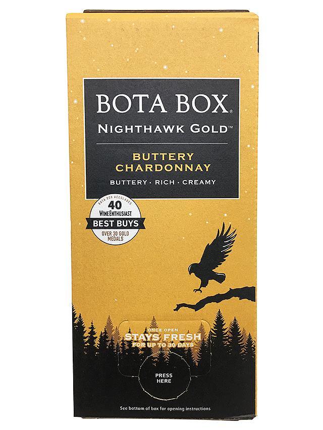 Bota Box Wine Default Bota Box Nighthawk Buttery Chardonnay 3 Liter