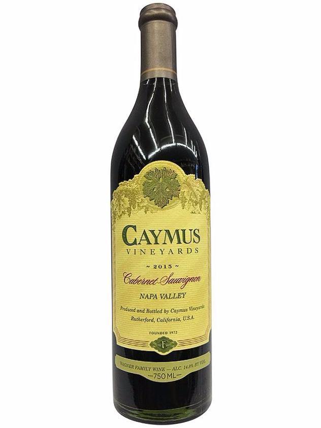 Caymus Vineyards Cabernet Sauvignon 2015