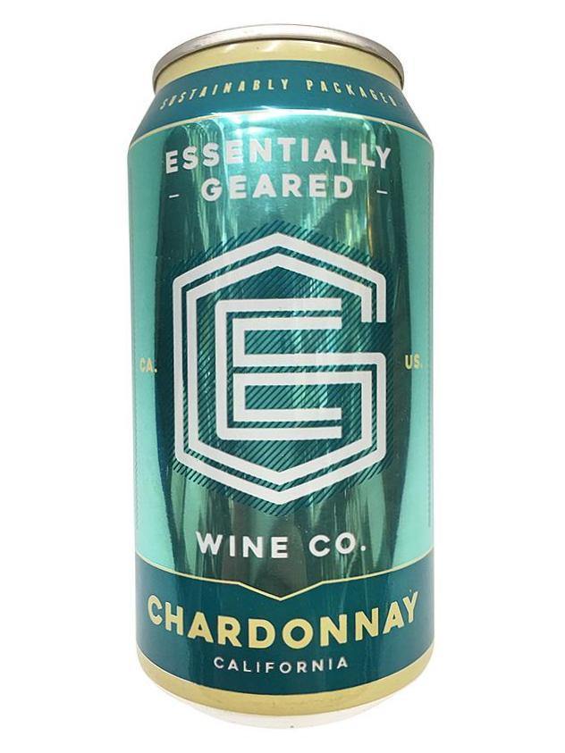 Essentially Geared Chardonnay Wine Can