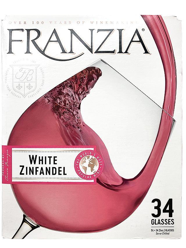 Franzia Wine Default Franzia White Zinfandel 5 Liter