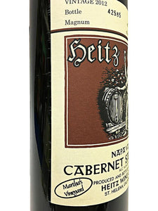 Heitz Cellar Martha's Vineyard Cabernet Sauvignon (Side View)