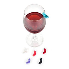 Stiletto Wine Charms by Blush - Set of 6 by Blush