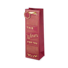 This Wine's For You Single Wine Bag by Cakewalk