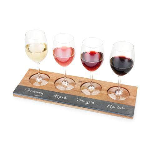 Joyful Haus Flight Board [Set of 4] Wine Flight Set