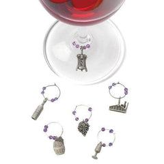 Winery: Pewter Wine Charms