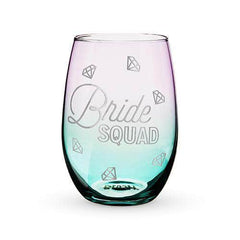 Bride Squad Stemless Wine Glass by Blush
