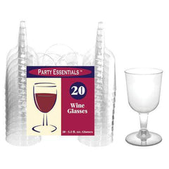 5.5 oz. Clear Wine Glasses