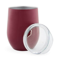Sip & Go Stemless Wine Tumbler in Berry by True