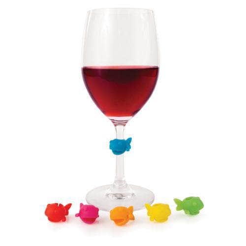 Guppy: Silicone Wine Charms