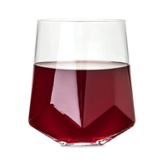 Faceted Crystal Wine Glasses by Viski