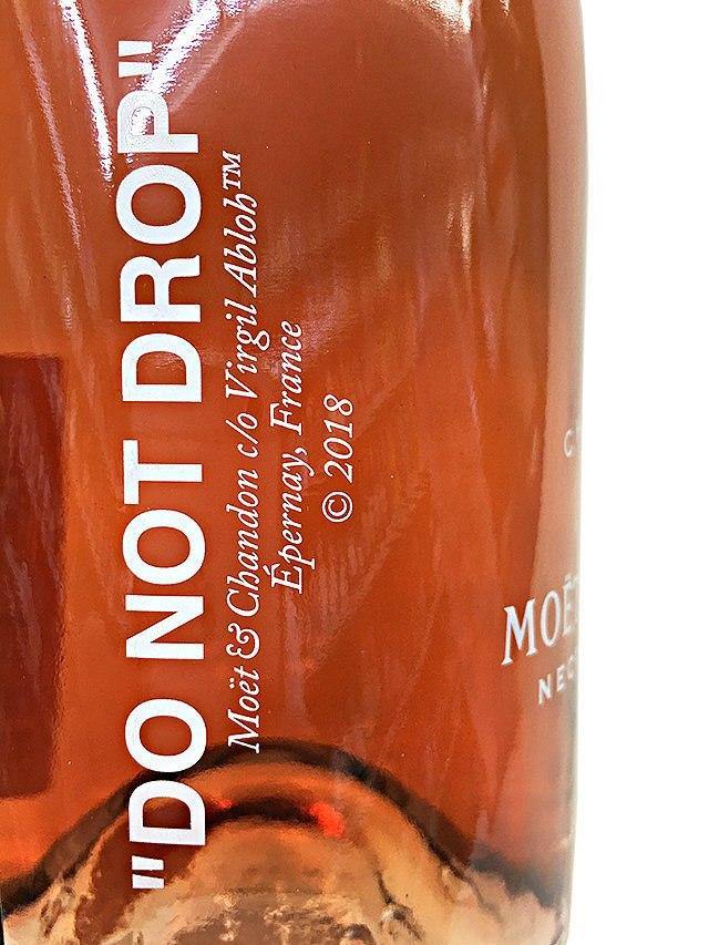 Moet & Chandon Virgil Abloh "Do Not Drop" Rosé Limited Edition - TBWS