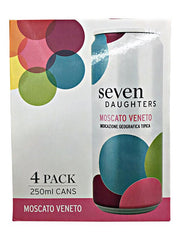 Seven Daughters Moscato Veneto 4 Pack Cans