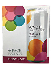 Seven Daughters Pinot Noir Cans 4 Pack