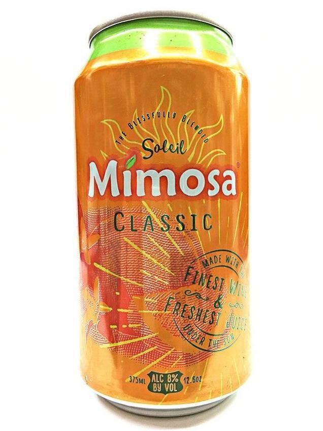 Soleil Mimosa Classic Sparkling 375ml Can