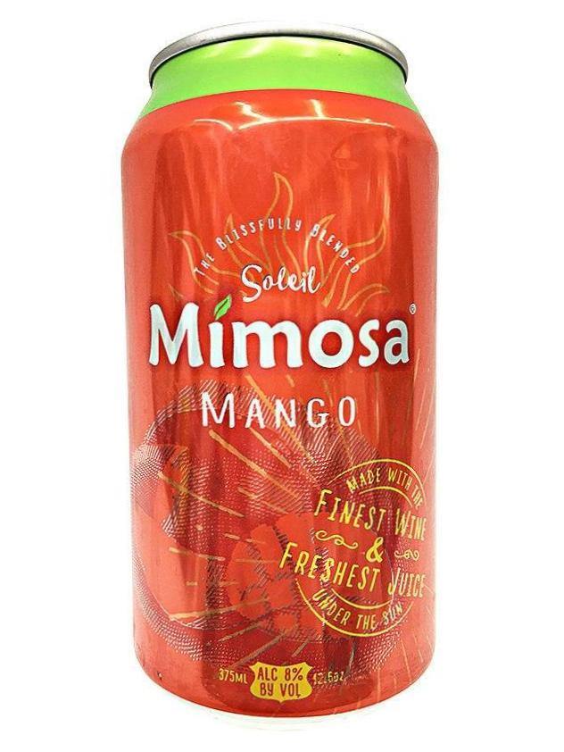 Soleil Mimosa Mango Sparkling Wine Can