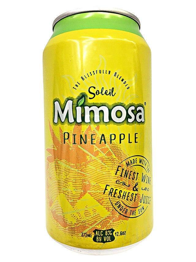 Soleil Mimosa Pineapple Sparkling Can