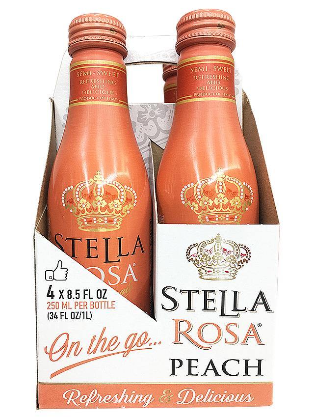 Stella Rosa Mini Collection Top Selling Stella Rosa, Stella Rosa Peach Aluminum | The Best Wine Store